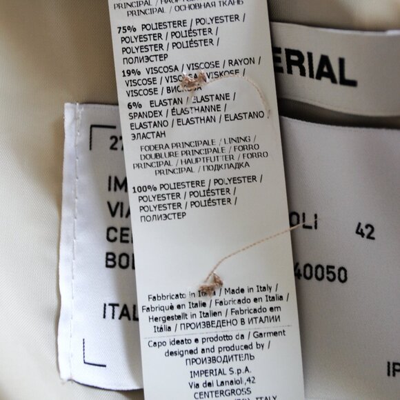 BNWT SS25 IMPERIAL DOUBLE BREASTED BLAZER JACKET S & M - Picture 9 of 12